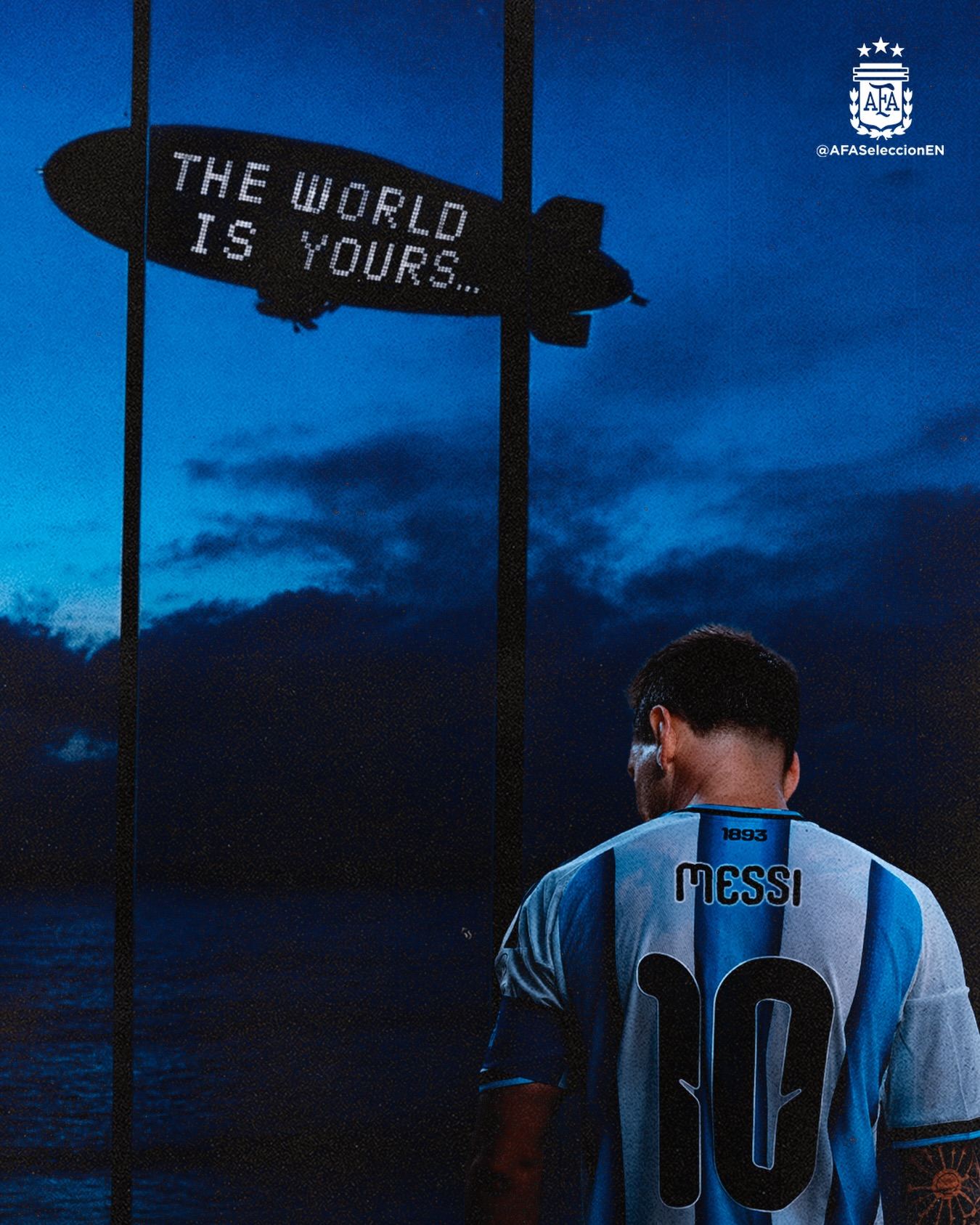 8 straight World Cup matches with a goal.
20 World Cup goals.
7 in this World Cup.

The world is yours. 🌎🐐