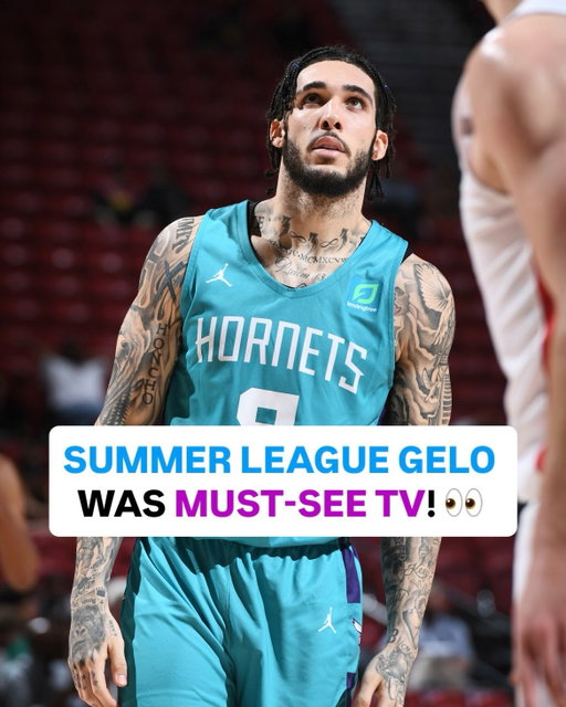 LiAngelo Ball had a FLASHY NBA Summer League mixtape! The #GLeagueAlum put up 9.6 PPG in 17.4 MPG off the bench for the @hornets. 🔥👏