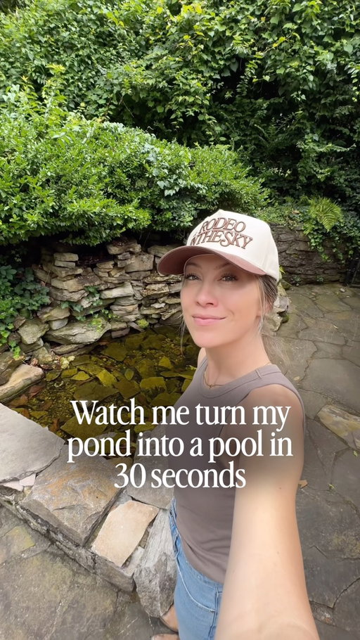 A project I didn’t think would actually work but a year later in a heat wave this little dip pool has been my favorite addition to my home. 🤍 

Saving tens of thousands of dollars and no contractors needed, I think yes 🤪 

Home project | DIY | home decor | dream backyard