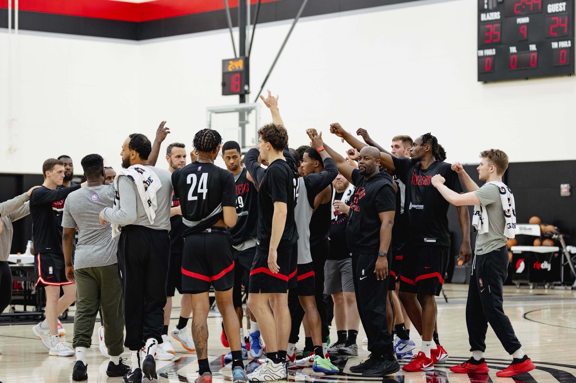 Summer league camp is underway ⛺️