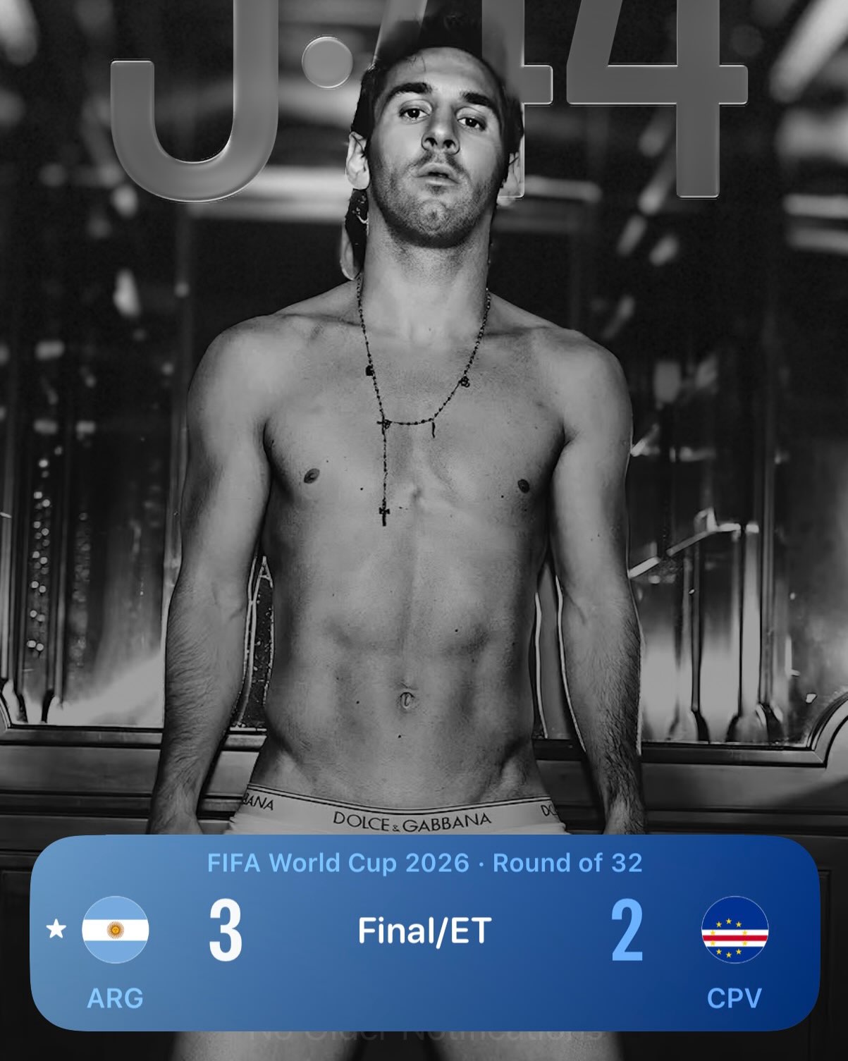 I JUST GOT THE NOTI. ARGENTINA WINS. CAPE VERDE IS NOW ELIMINATED FROM THE WORLD CUP 🤯
