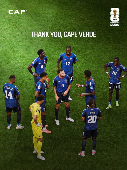 You showed the world who Cape Verde really is. 
Thank you for everything. Forever proud. 🇨🇻💙

#FIFAWorldCup