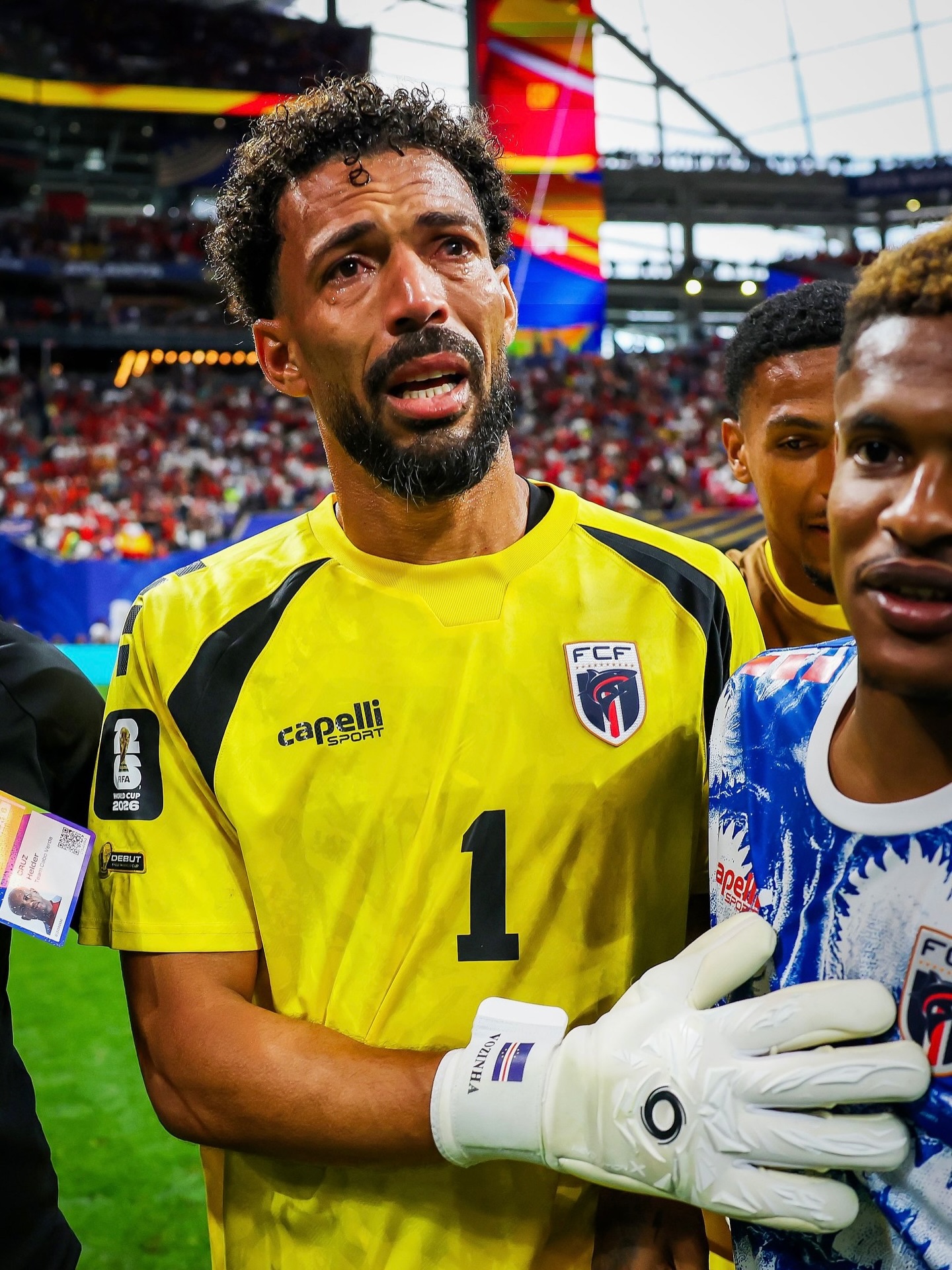 Build them statues. Call them heroes. All football fans will never forget this World Cup by Cape Verde. 🥺🇨🇻

These should be 𝐭𝐞𝐚𝐫𝐬 𝐨𝐟 𝐣𝐨𝐲. You made history. ❤️👏🏼