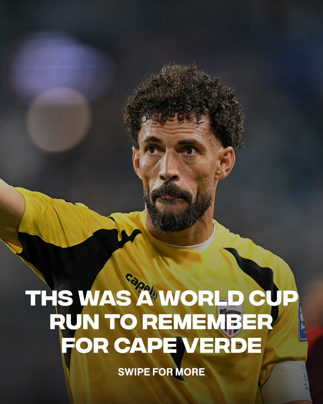 Hats off to Cape Verde, no one will forget this run 🇨🇻

📸: Getty