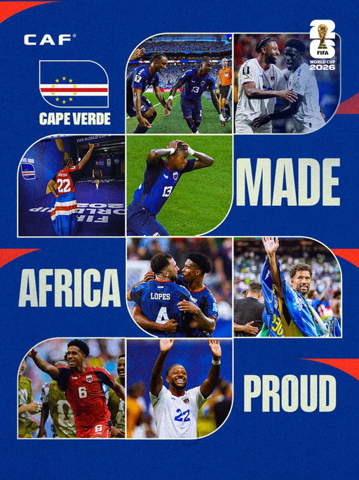 A journey Africa won’t forget. 🇨🇻🌍

#FIFAWorldCup