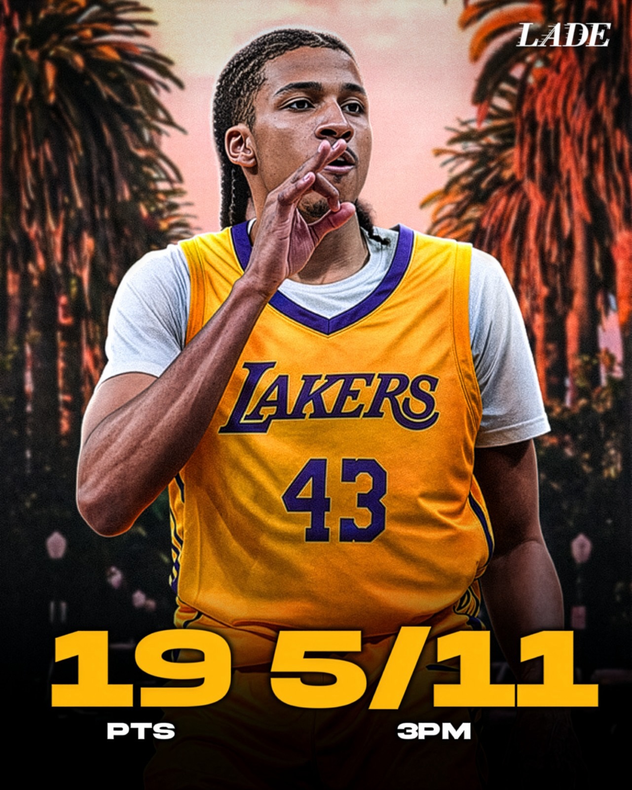 Cameron Carr was a BUCKET in his Summer League debut for the Lakers 😮‍💨🔥