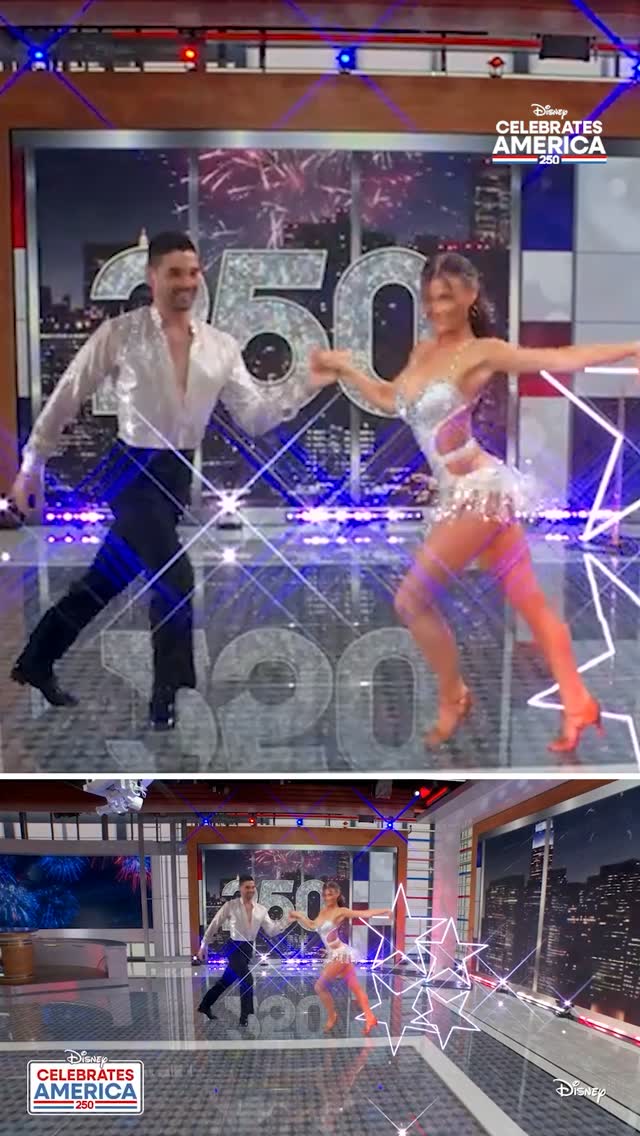 The "Dancing with the Stars" cast is stepping onto the dance floor to celebrate America’s 250th anniversary. #DisneyCelebratesAmerica