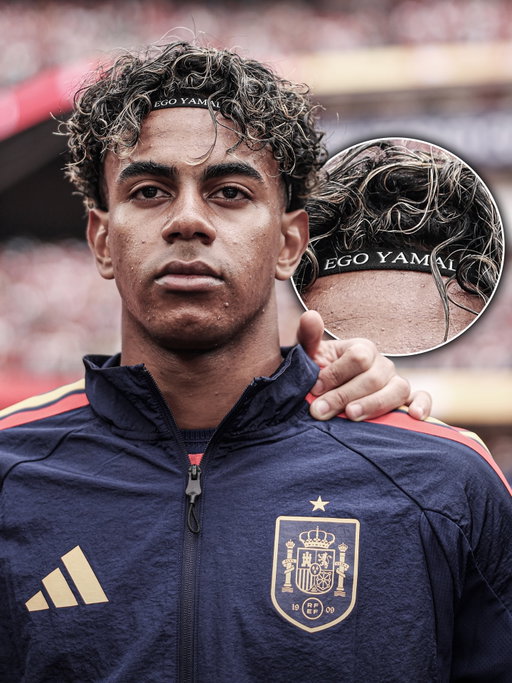 𝐓𝐇𝐀𝐓 “𝐄𝐆𝐎 𝐘𝐀𝐌𝐀𝐋” 𝐃𝐄𝐓𝐀𝐈𝐋 🥶🔎

Lamine played last game with a “𝒆𝒈𝒐 𝒀𝒂𝒎𝒂𝒍” text on hair band.

“It’s a 𝒅𝒊𝒓𝒆𝒄𝒕 𝒓𝒆𝒔𝒑𝒐𝒏𝒔𝒆 𝒕𝒐 𝒉𝒊𝒔 𝒉𝒂𝒕𝒆𝒓𝒔 on TikTok. Some users are using nickname ‘Ego Lamine’ to criticise him on the platform”, reports COPE after talking to people from Lamine’s camp ✨

“Far from ignoring criticism, Lamine Yamal has decided to take the nickname with humour and appropriate it, proudly showing it off during a key match for the national team”, COPE confirm.