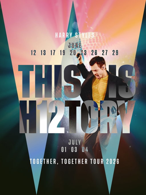 From the first night to the twelfth.✨

Tonight marks the final show of Harry Styles’ Together, Together tour at Wembley Stadium.

A record-breaking run. 12 nights we’ll never forget. Let’s make the final night one to remember.