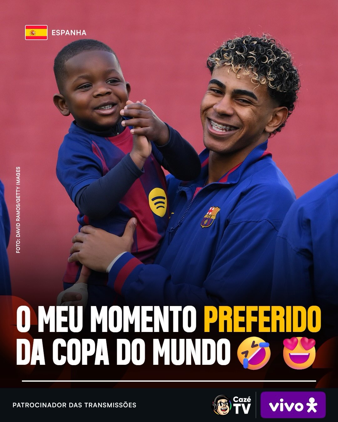 KKKKKKKKKK KEYNE YAMAL, ENTENDA, EU TE AMO! 🤣❤️ A reação do irmão do Lamine Yamal com o terceiro gol da Espanha é tudo pra mim! 🤪

🚨 𝐒𝐄 𝐓𝐄𝐌 𝐂𝐎𝐏𝐀, 𝐄𝐒𝐐𝐔𝐄𝐂𝐄! É na CazéTV! 🤩📺

#CoberturaCazéTV #CopaNaCazéTV #cztv02 #PostPatrocinado #Vivo