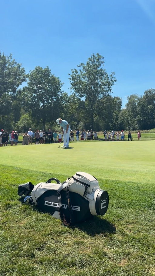 @oliverlindellgolf rolling one home at the BMW International Open in Munich this week. #cobrapumagolf #bmwinternationalopen