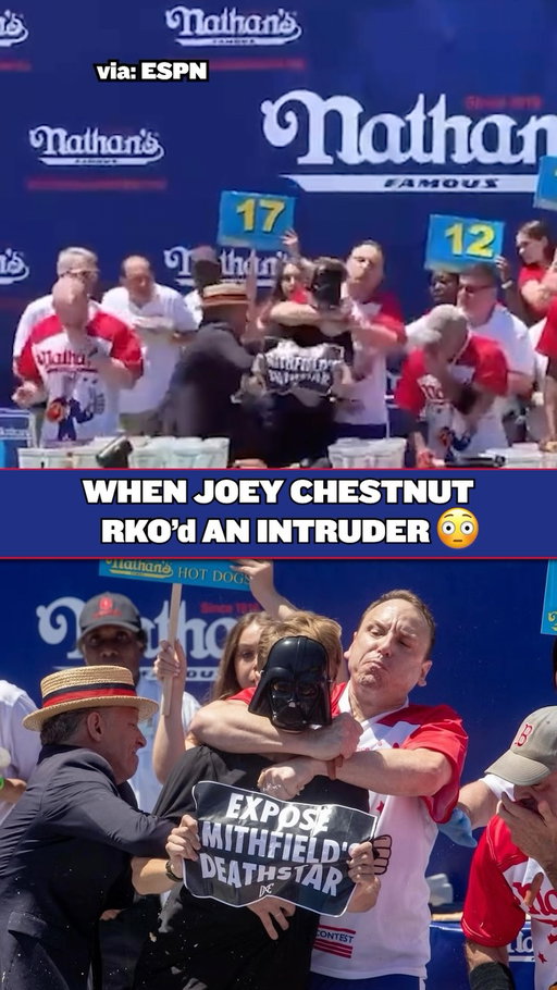DON’T interfere with Joey Chestnut at work 😳

#4thOfJuly | #USA | #Food | #Crazy | #Reels