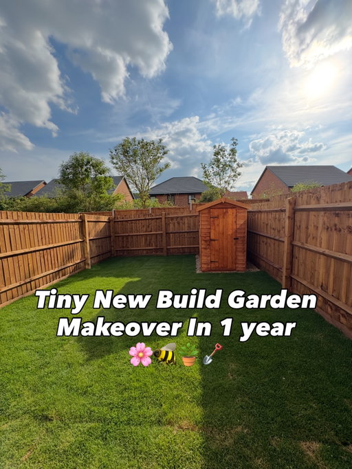 Everyone says new build gardens are tiny, soulless postage stamps...But this is your sign not to underestimate a small garden 🌸
I had a dream of turning ours into a little cottage escape, so I started with one border, one plant and one project at a time.
Along the way I made mistakes, found bargains, ripped up the lawn (despite everyone telling me not to 😅)and slowly created the garden I’d always dreamed of. What surprised me most wasn’t how much the garden changed... It was how much I changed. This little garden became my therapy, gave me a hobby outside of being a mum and did more for my mental health than I ever expected 🥹💖

Sometimes the smallest spaces make the biggest impact. TAP SAVE on this post for inspo 🌷

#gardenmakeover #newbuild #newbuildjourney #newbuildgarden #smallgarden