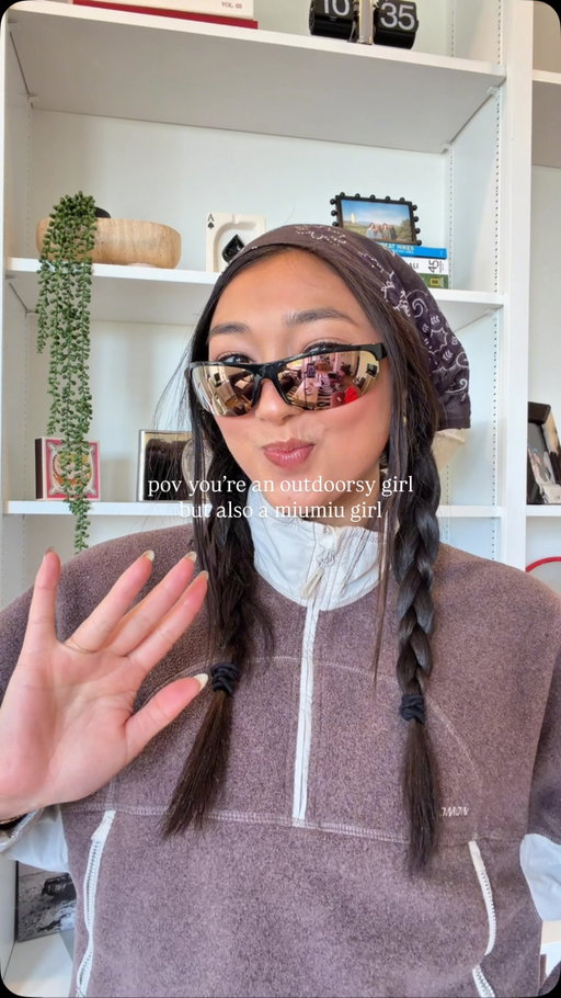 the most perfect running/hiking sunglasses ever 🎀🥾 

comment LINK and i’ll DM it to you!! 

#runningsunglasses #hikingsunglasses #miumiu