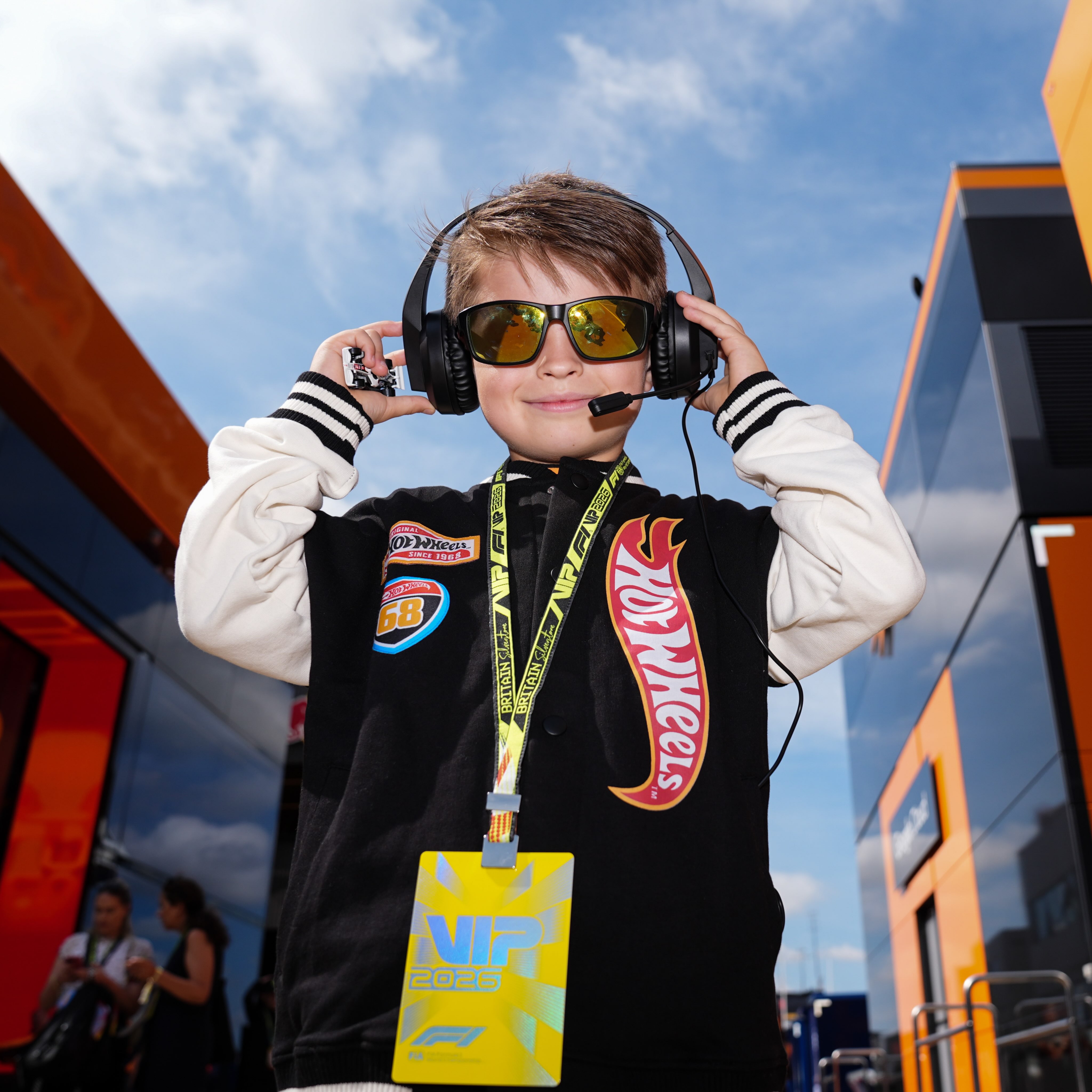 Our Hot Wheels UK Tiniest Principal, George is on the ground at the FORMULA 1 BRITISH GRAND PRIX 2026. We can't wait to keep the momentum going for the rest of the season. #HotWheelstTiniestTeam