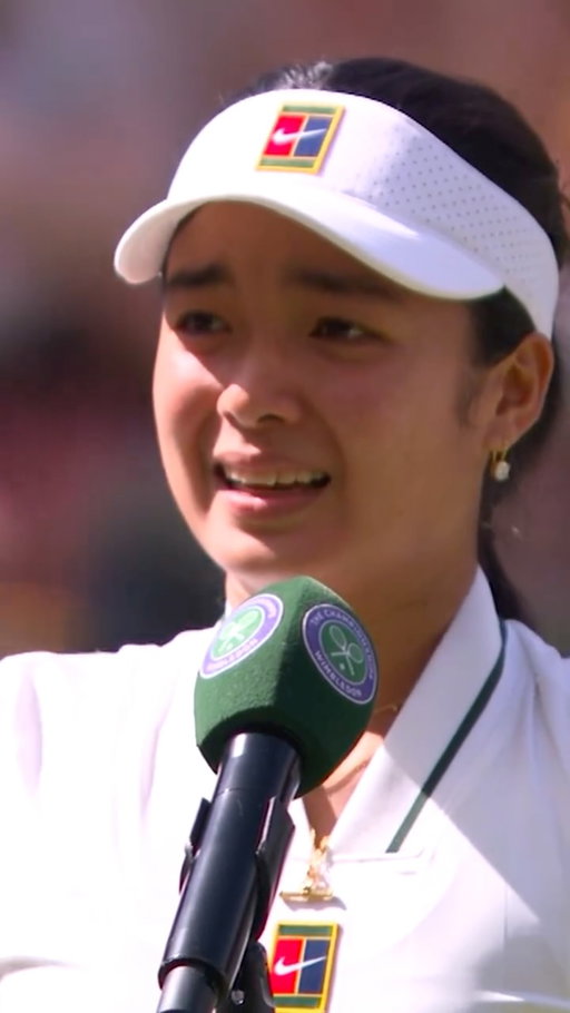 How can you not be romantic about tennis 🥹

Alexandra Eala’s post-match interview was truly beautiful 🇵🇭