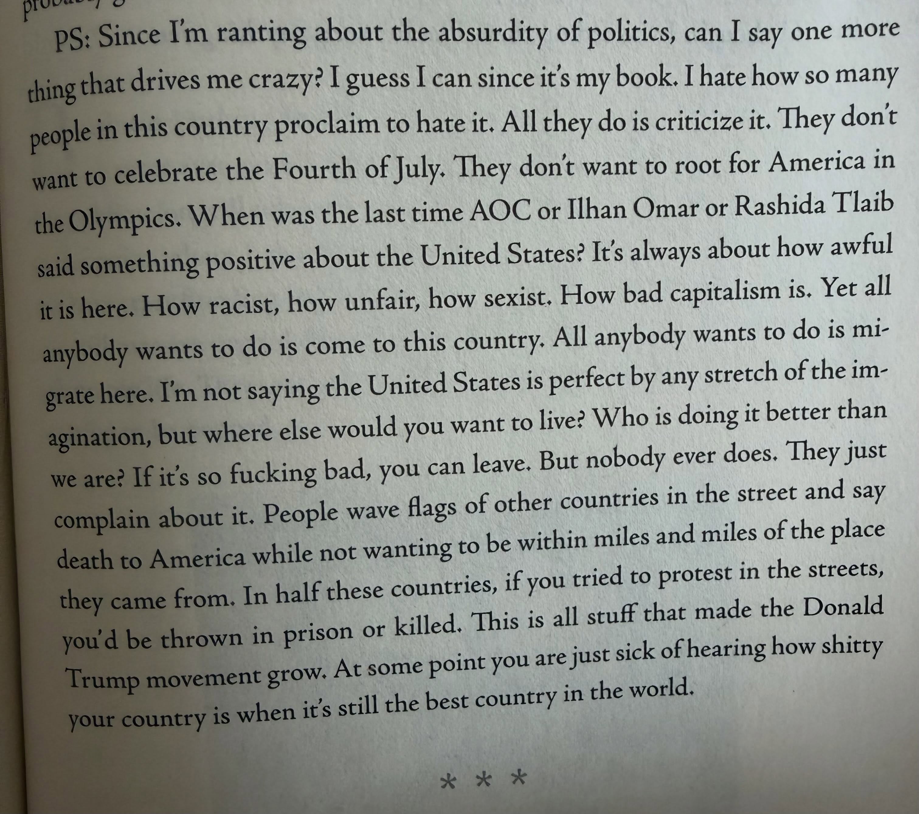 Happy 250th birthday to the best country on earth!  I was reading a book the other day and was struck by this paragraph.  I don’t know who the author was but I thought it was brilliant and perfectly said…🇺🇸🇺🇸🇺🇸🇺🇸🇺🇸🇺🇸🇺🇸🇺🇸🇺🇸