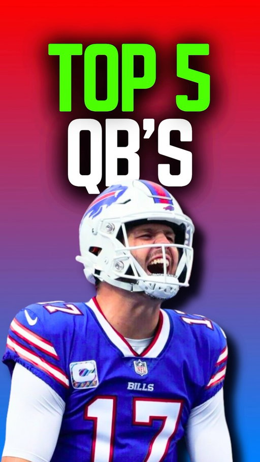 TOP 5 Quarterbacks in the NFL 2026 🚀

Follow @fantasyfootballrocket for DAILY NFL Content ✅

#nfl #qb #quarterback #fantasyfootball #joshallen