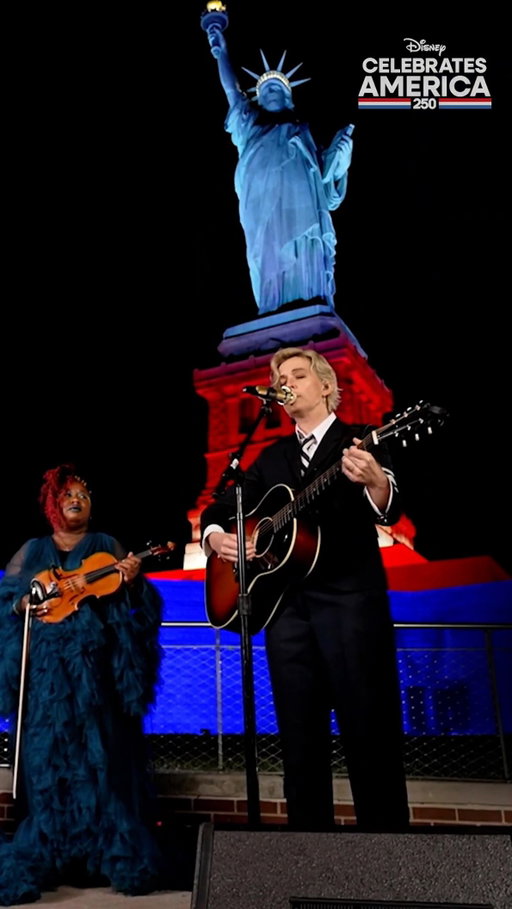 “God mend thine every flaw” 

I woke up this morning struggling to caption our performance at the Statue of Liberty 🗽for a Fourth of July post.. the lyrics to this historic song say almost everything I believe about America and the hope I hold for her. 

Instead, I’d like to share what Monique and Chauntee (@sistastrings) said about what that powerful experience meant to them: 

“We stood together- three women with three very different lives representing our communities and the change we want to see in our country. It wasn’t lost on us as we stood in the shadows of the Statue of Liberty that our ancestors didn’t gaze on her with the hope of a better future that so many immigrants to this country did. Out of America’s 250 years, Black Americans have been free for 161 years. The statue steps on broken chains as a representation of the abolishment of slavery. As children of the enslaved, we played our instruments with the strength of our lineage that went through the impossible so that we could have every opportunity. For every ancestor who couldn’t dream beyond surviving to our daughters and nieces whose dreams are bigger than life- we offered up a prayer. America the Beautiful.”

This is what America 250 and the Fourth of July mean to me this year. To all who celebrate the dream of America and resolve to keep pursuing it.

Happy 250th America 🇺🇸 
God mend thine every flaw

Thank you @abc for choosing us for this beautiful honor.

____

Custom look designed by @thombrowne

Styled by @maryammalakpour
Hair by @pamwiggy 
Makeup by @nhinako_makeup