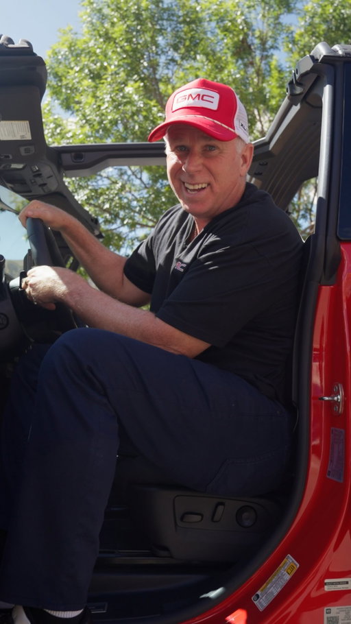 Going XL takes practice. @gerrydee trades punchlines for pickup trucks as he discovers what makes the GMC lineup stand out
