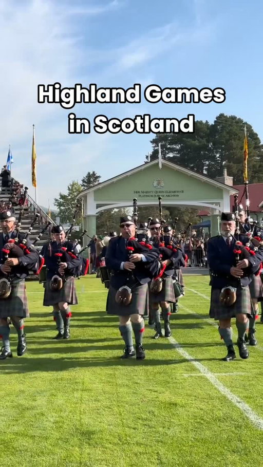 You cannae beat Highland Games season in Scotland! 🥳💙 How many of these traditional events do YOU recognise? 👀

📍 Luss Highland Games, Loch Lomond
📍 Braemar Gathering, Aberdeenshire

#Scotland #VisitScotland #ScotlandTravel #ExploreScotland