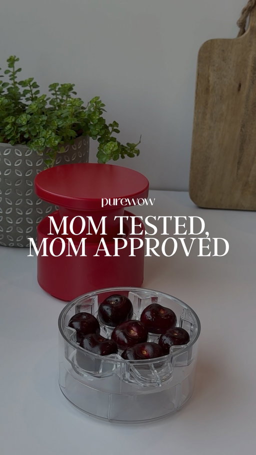 Toddler moms, rejoice. 🍒 Pitting cherries one by one while a hungry kid yells at you is officially a thing of the past. This multi-pitter does seven at a time, keeping your fingers clean and your sanity intact. Link in bio.

@purewow and @moms_purewow may earn commission through links on our social.

#MomTestedMomApproved