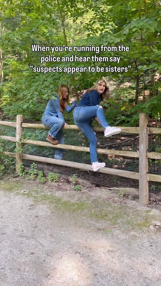 Of course we got caught 😂