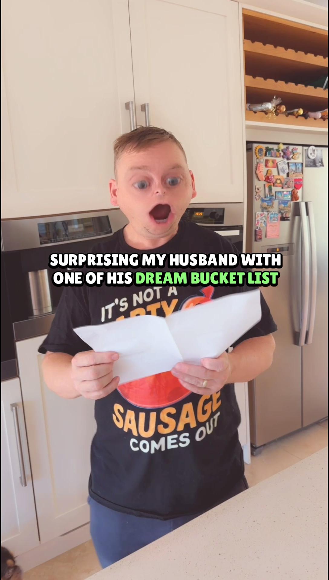 I Finally Surprised My Husband With His Biggest Bucket List Dream formula one grand prix #surprises