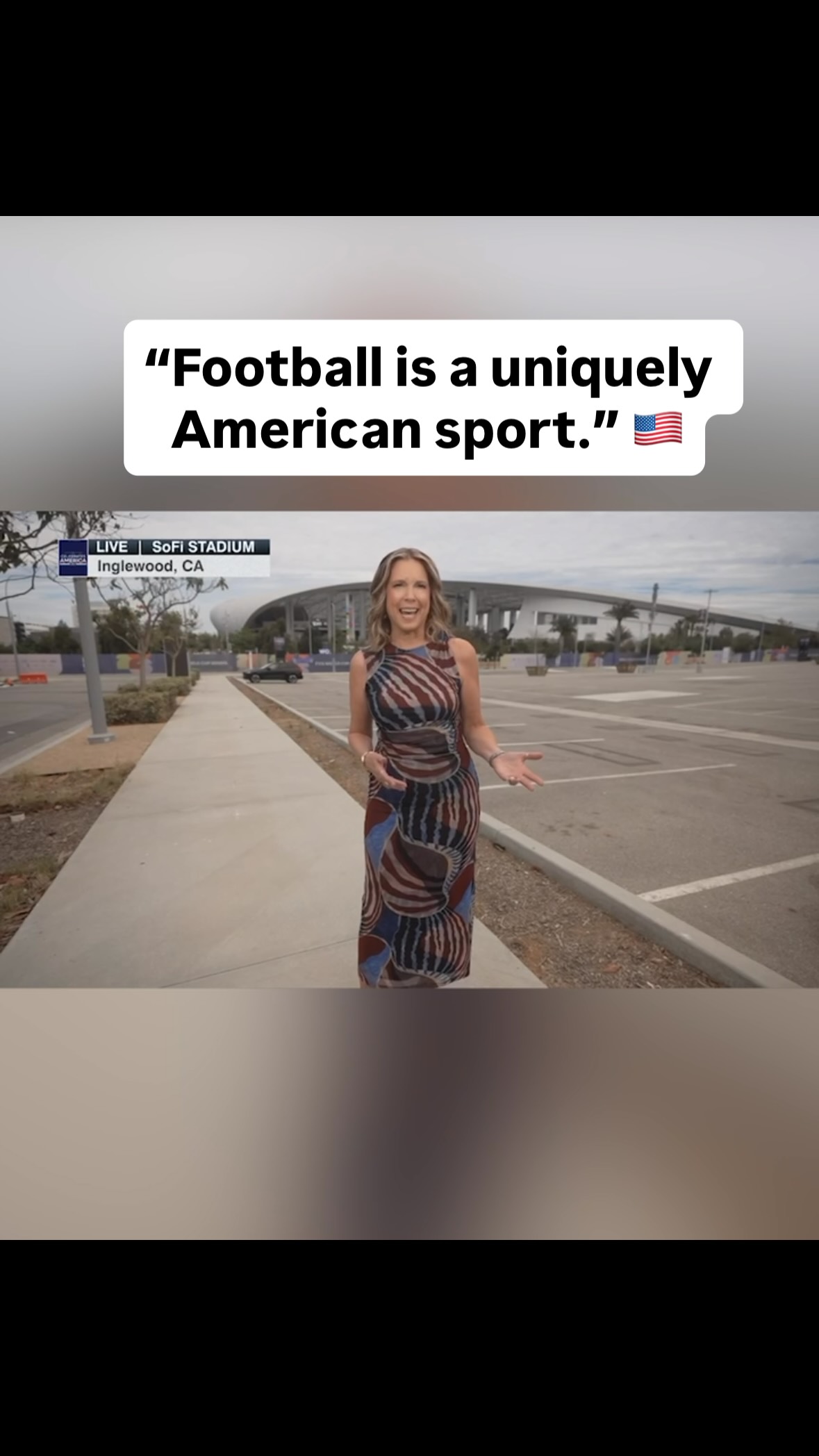 @espnhannahstorm wishing everyone a happy 4th of July from the site of the Super Bowl 🇺🇸🏈