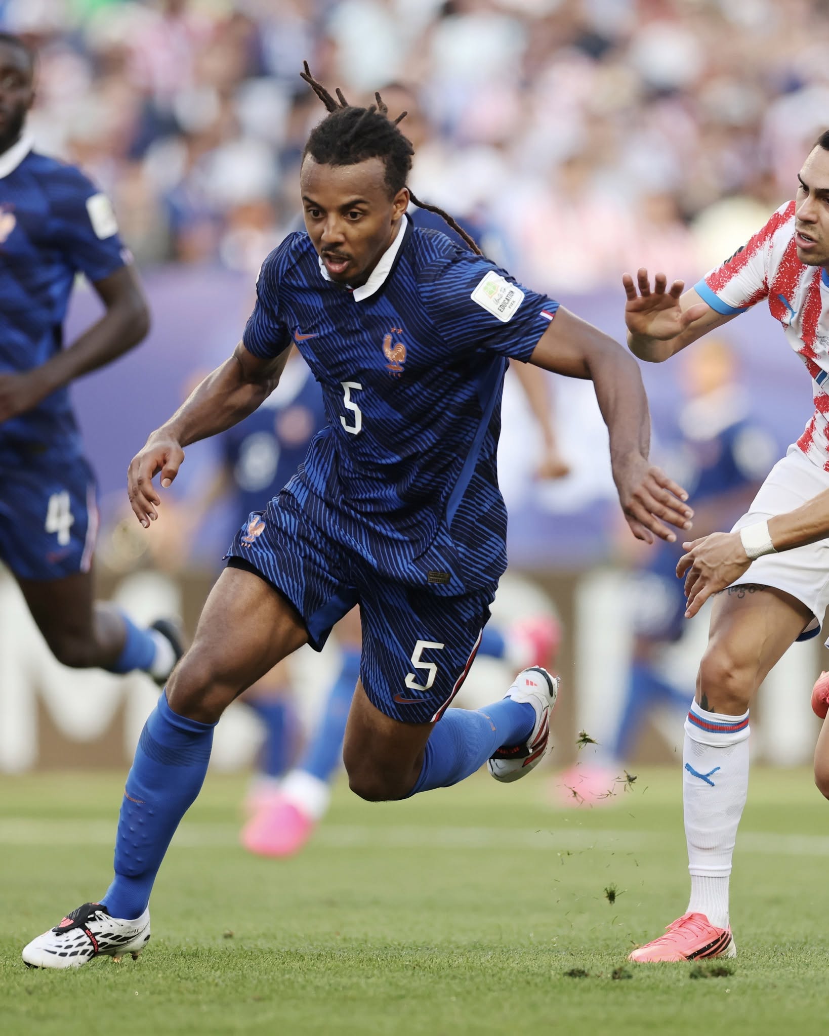 🌎 𝗪𝗢𝗥𝗟𝗗 𝗖𝗨𝗣 𝟮𝟬𝟮𝟲

👉 Kounde has featured in France's Round of 16 match against Paraguay at the 2026 World Cup. France secured a 0-1 win to book their place in the quarter-finals.

📸 @fifa