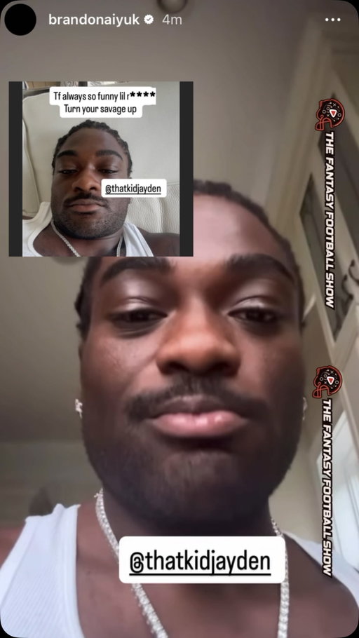 Brandon Aiyuk calls out Jayden Daniels and his mama
#jaydendaniels #jd5 #commanders #49ers #brandonaiyuk