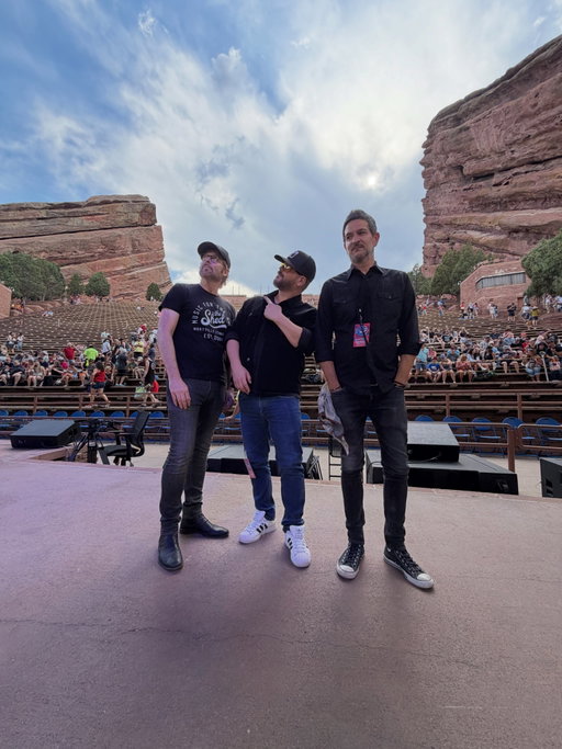 perfect day to celebrate at @redrocksco - happy 250 / 4th to all ❤️🤍💙