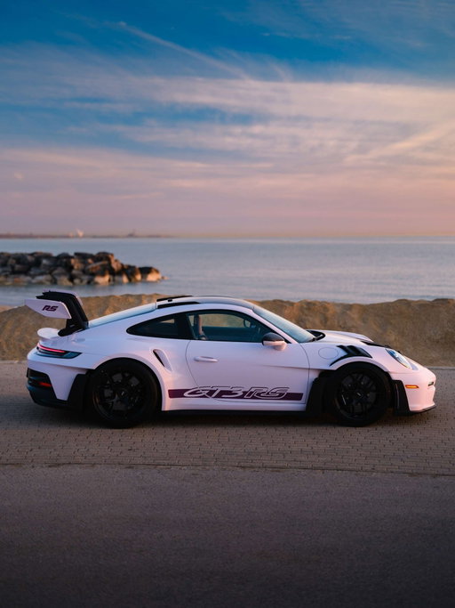 Candy crushing it. 🍭 

Every layer of this 911 GT3 RS reveals something new, from the shimmering Moongem exterior to the violet leather details inside.

📸 @porscheexchange #PorscheMoment
__
911 GT3 RS (WLTP): Fuel consumption combined: 13.2 l/100 km; CO₂ emissions combined: 299 g/km; CO₂ class: G; Status 06/2026