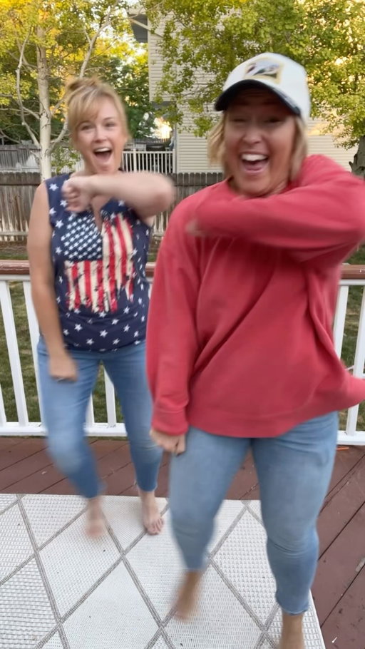 The older we get, the less we care what people think… and it’s been the best. 🤍😂

#sisterslove❤️ #sistersforever  #ugccreator #familylife