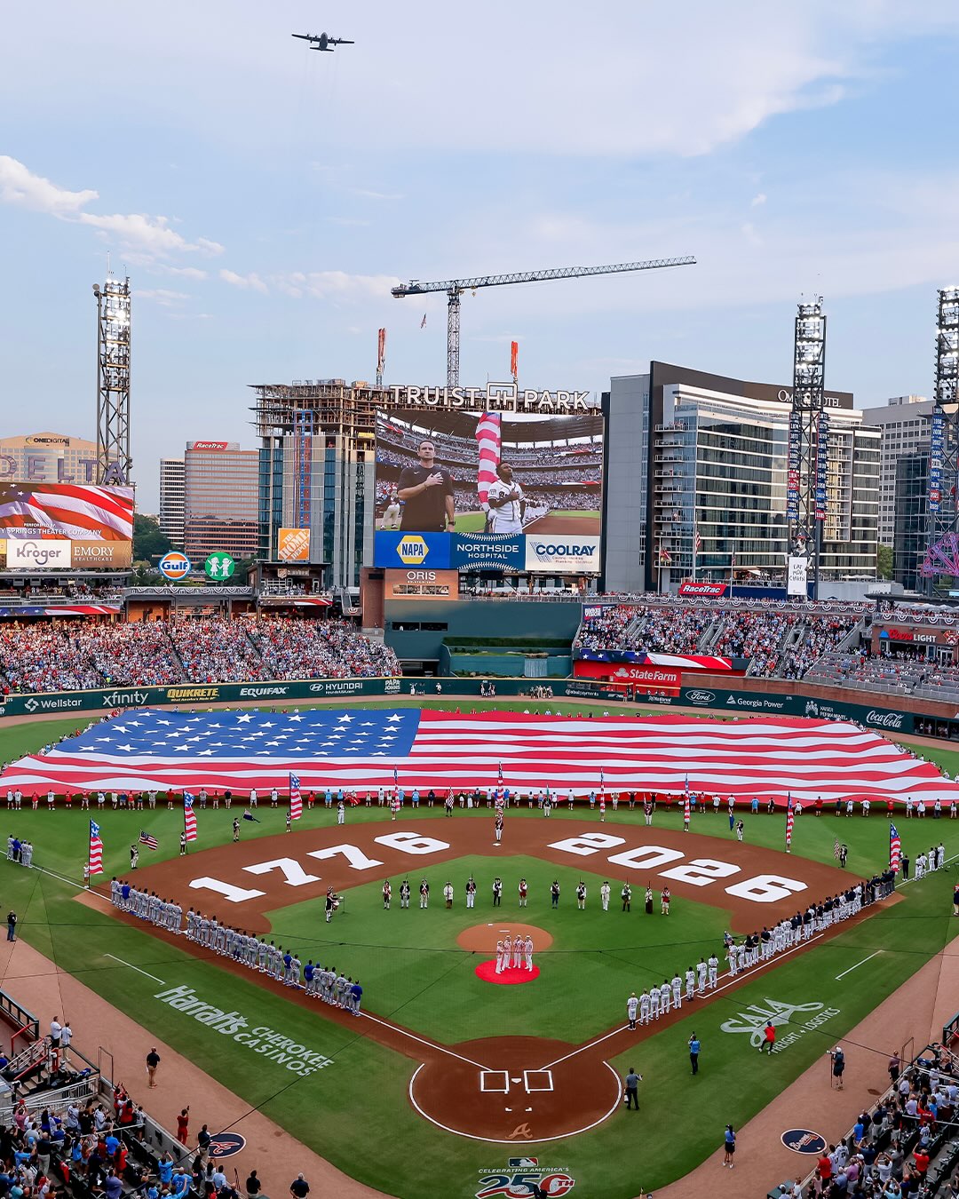 Celebrating America’s 250th birthday ⚾🇺🇸