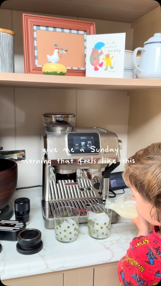 ad. It’s a @delongiuk morning & it’s iced coffee on the menu, because let’s be honest it’s going cold anyway 🤭

This model is the La Specialista touch, and it really takes away a few of the guessing game details of a coffee machine like the grind level & temperature! ☕️