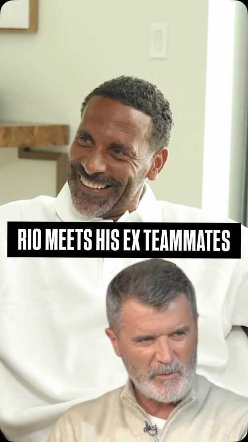 Rio meets his Man Utd ex-teammates! #beckham #worldcup #footballskills @rioferdinandpresents