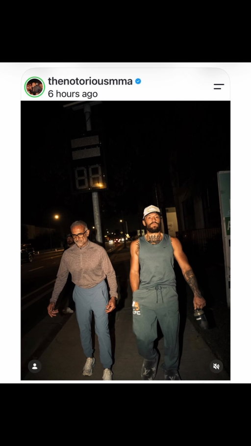 Honored. 

@thenotoriousmma #ufc329