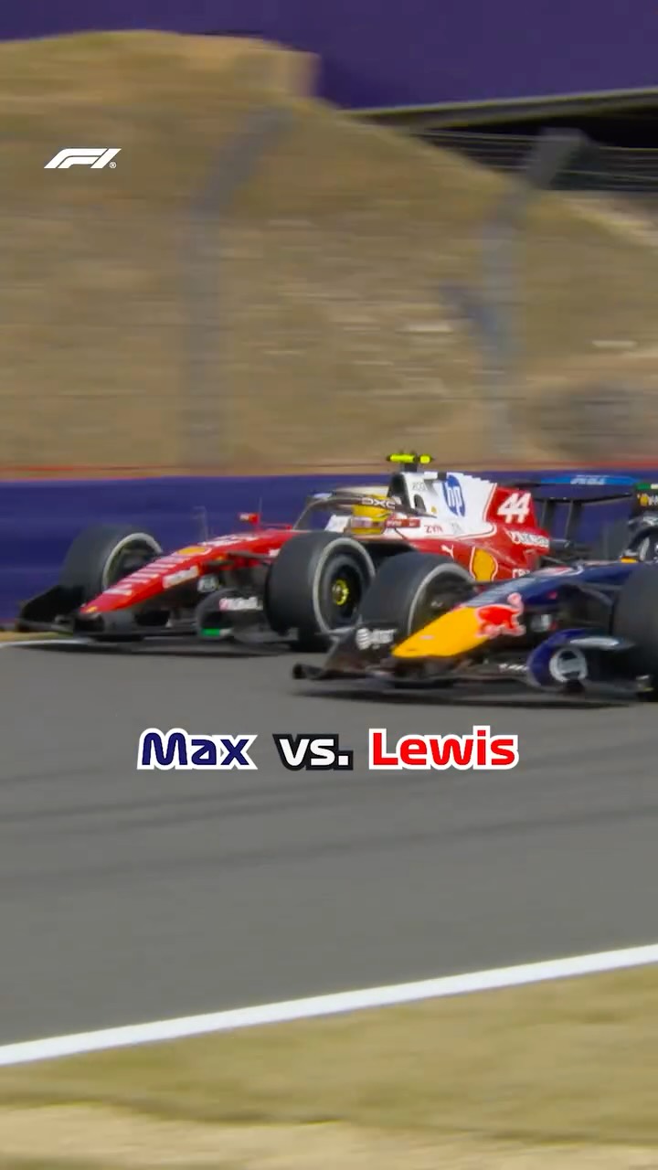A battle of titans! 😮‍💨⚔️

Lewis Hamilton passes Max Verstappen for a podium place in the British Grand Prix 👊

#F1 #Formula1 #BritishGP