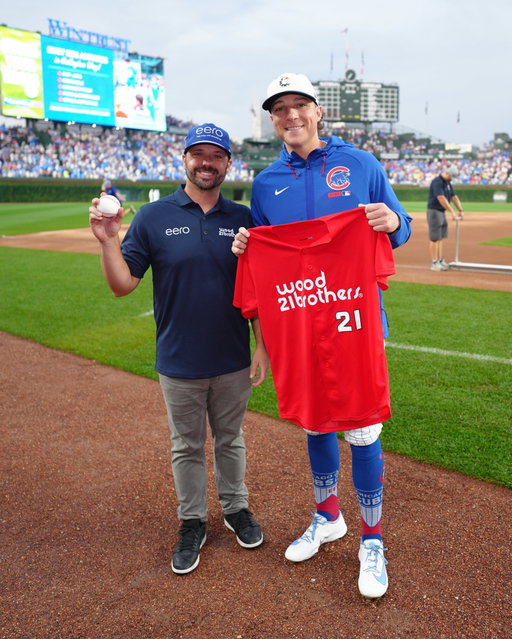 Fourth of July at Wrigley. 🇺🇸⚾

Thanks for having us, @cubs and @geteero!