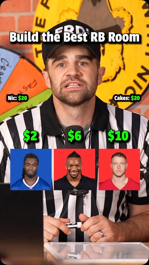Spend $20 on the BEST RB Room 🏈