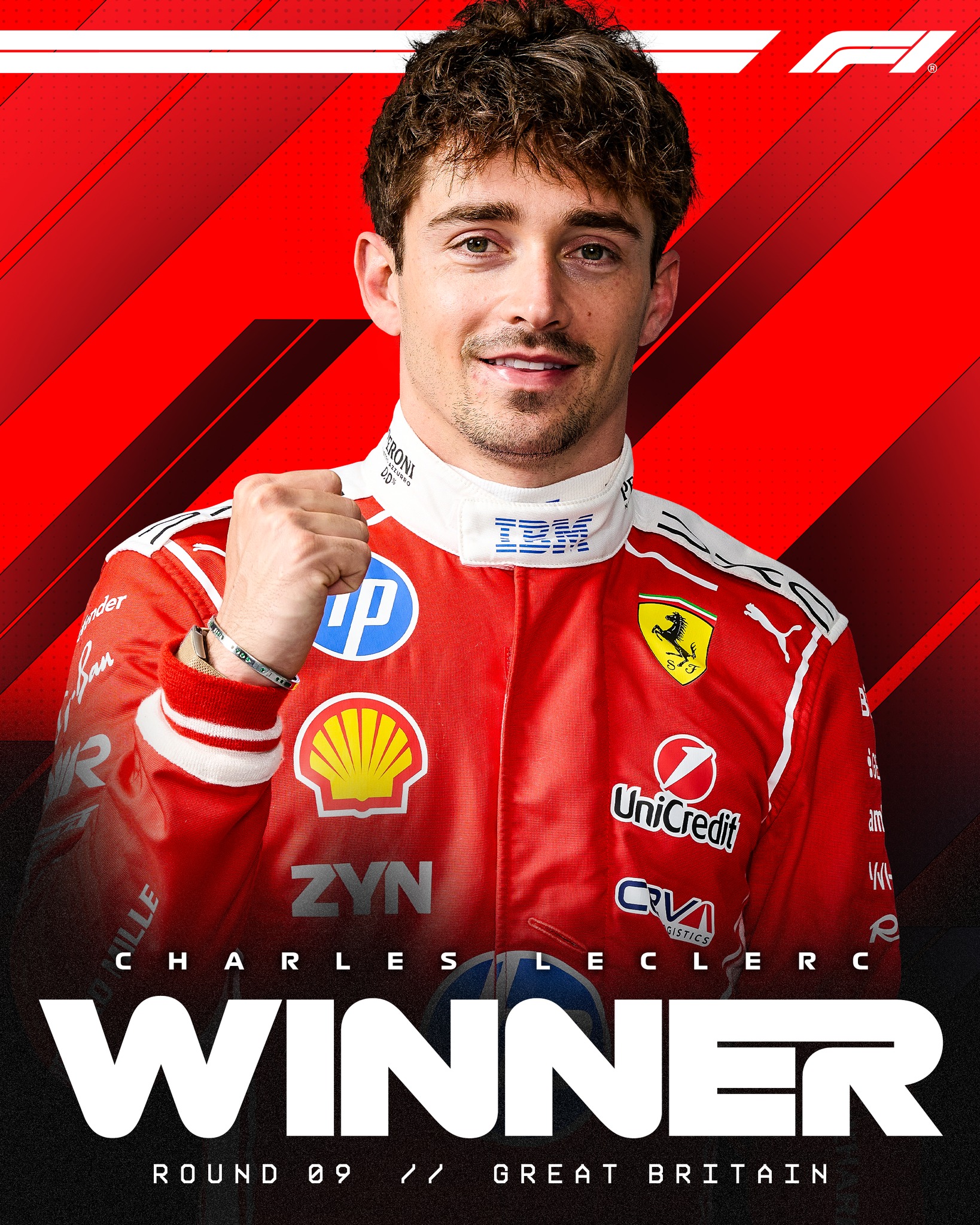 CHARLES LECLERC WINS THE BRITISH GRAND PRIX! 🏆👏

WHAT A RACE FROM THE MONEGASQUE 👊

#F1 #Formula1 #BritishGP