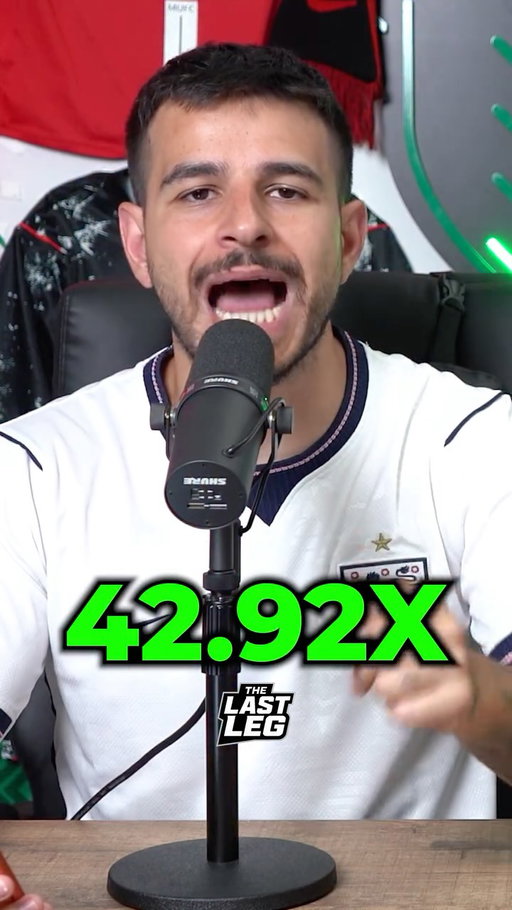 42.92X 5-LEG PARLAY FOR TODAY'S ROUND OF 16 MATCHUPS!🤯🏆

I’ll see you at the money counter🫡💸

Full Episode of ‘The Last Leg’ Out Now on YouTube! 🔗 in bio