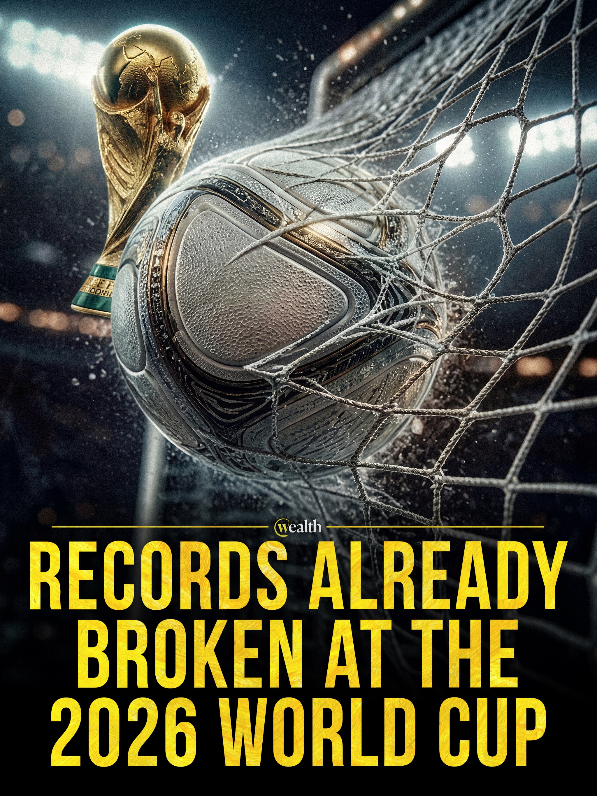 The 2026 World Cup has already broken landmark records. ⚽️

FIFA says Lionel Messi became the tournament’s all-time leading scorer with 19 goals and, at 38 years and 357 days, the oldest player to score a World Cup hat-trick. Cristiano Ronaldo became the first player to score in six World Cups, and Harry Kane passed Gary Lineker with 11 goals for England’s tournament record.

The expanded 48-team format is rewriting team history too: more than two African nations reached the knockout stage for the first time, Senegal became the first African side to score five in a World Cup match, the USA scored four in a World Cup game for the first time, and Cabo Verde became the smallest nation ever to reach the knockout stage.

#FIFAWorldCup #WorldCup2026 #LionelMessi #CristianoRonaldo #FootballRecords