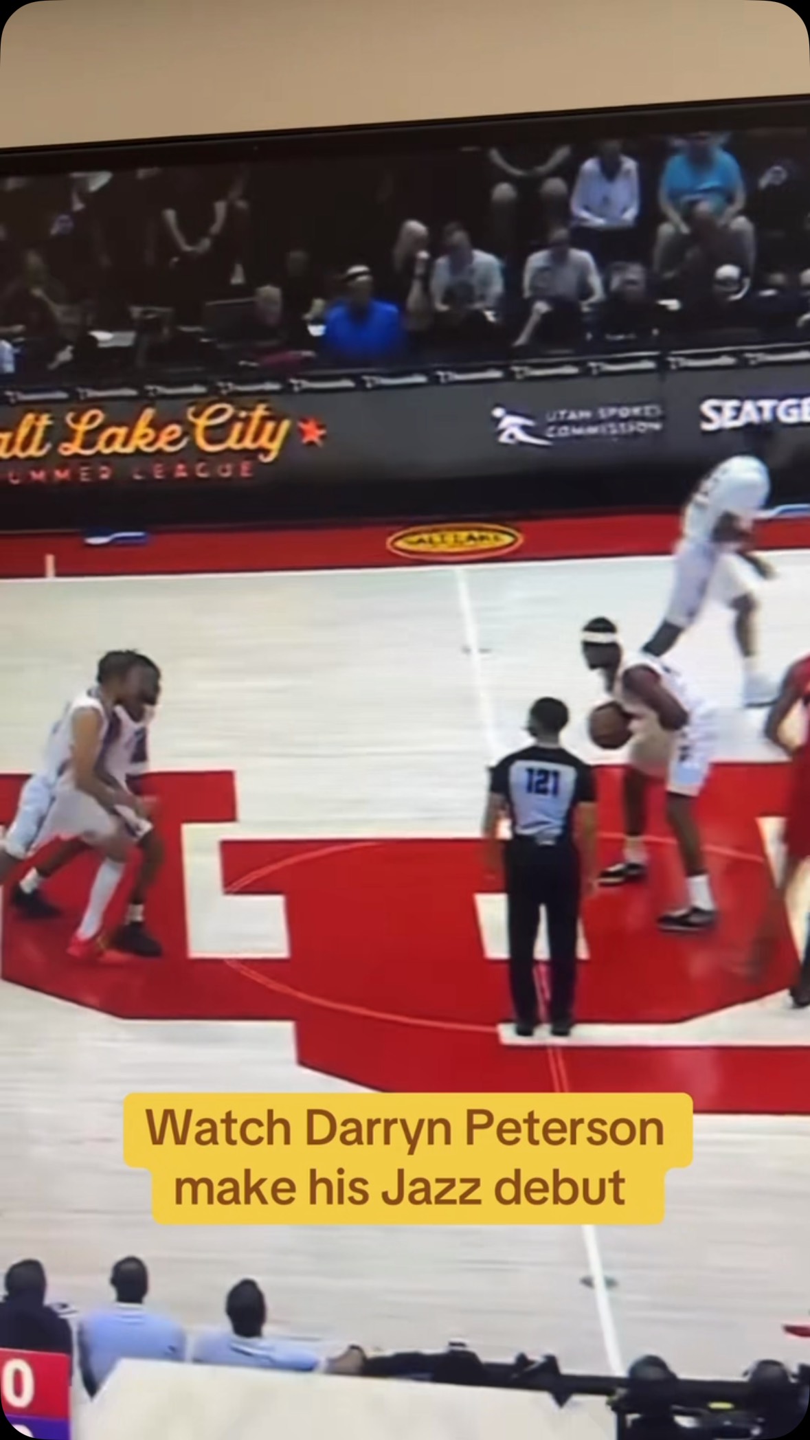 Watch Darryn Peterson make his summer league debut