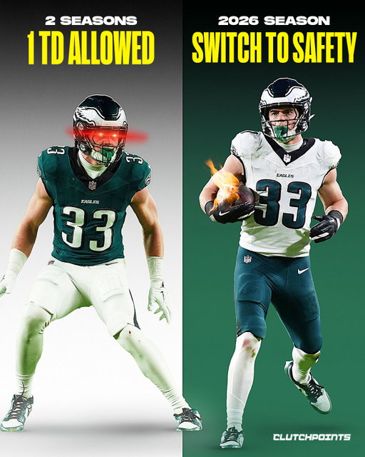 Cooper DeJean’s cornerback days might be officially over. 

The Philadelphia Eagles' secondary is getting a massive shakeup ahead of the 2026 season. 

And it sounds like All-Pro defensive back Cooper DeJean is locking into a whole new role.

During a recent appearance on the "Exciting Mics" podcast, defensive coordinator Vic Fangio made it clear that DeJean’s temporary move to safety is becoming a permanent fixture as long as he is running the defense.

Fangio didn't mince words, bluntly telling DeJean that his days playing on the outside at cornerback are "hopefully over," though he quickly added that the versatile DB needs to stay sharp at corner just in case of emergencies.

Things got even more interesting when Blankenship asked about how the safety rotation would shake out. 

Are you a fan of Vic Fangio moving Cooper DeJean to safety permanently, or should he still get looks at cornerback?