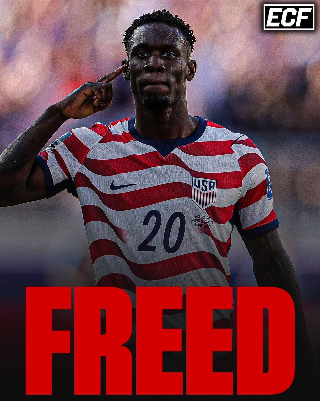 BREAKING: Star USA Striker Folarin Balogun will be AVAILABLE to play tomorrow night vs Belgium 🤯

His one-game red card ban was suspended by FIFA 👀

Thoughts? ⬇️