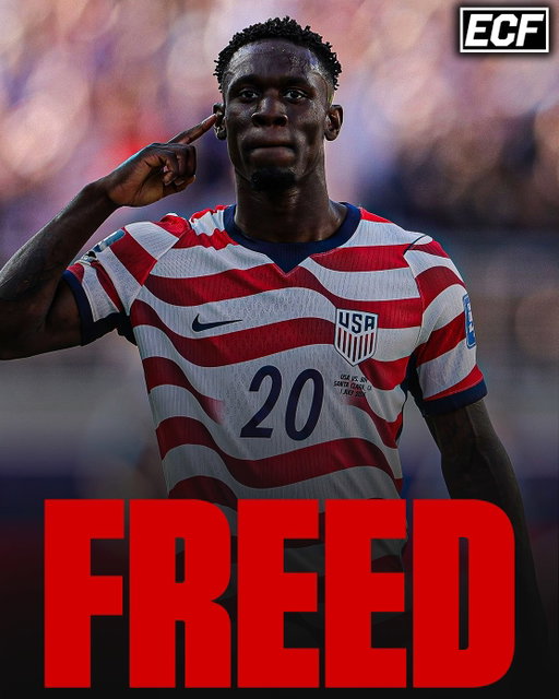 BREAKING: Star USA Striker Folarin Balogun will be AVAILABLE to play tomorrow night vs Belgium 🤯

His one-game red card ban was suspended by FIFA 👀

Thoughts? ⬇️