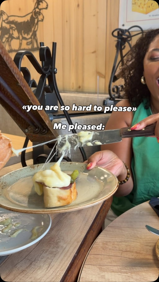 I really am always pleased. It just takes a little cheese 🤣

#raclette