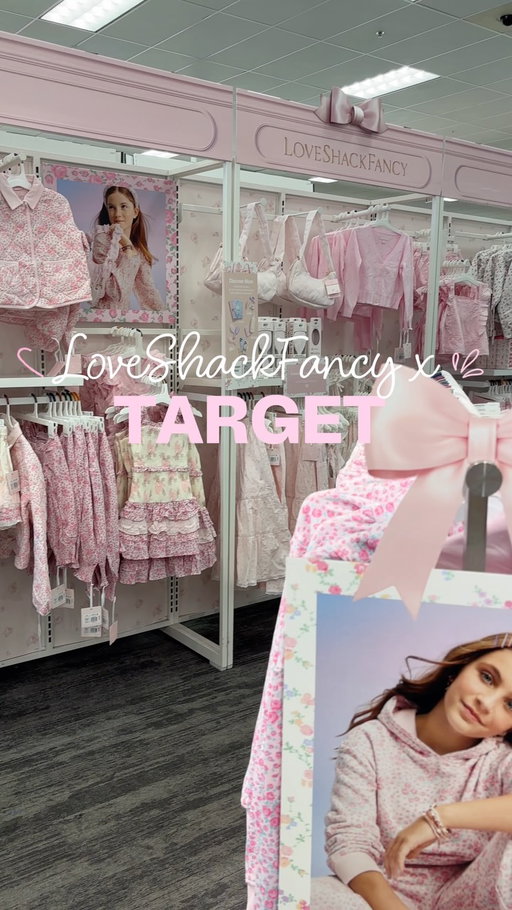 💬say: LOVE to shop! 💞 the new LoveShackFancy x @target collab is HERE! How adorable 🥰 and girly is everything?!

I grabbed some new @goodyhair silk hair ties & a new @thewetbrush 😉 are you shopping this launch?! 

LoveShackFancy at Target, Target collab, Target shop with me, Target shopping vlog, LoveShackFancy collab, LoveShackFancy collab at Target, Target new arrivals #loveshackfancyxtarget #loveshackfancy #targetcollab #targetfinds🎯 #targetfashion